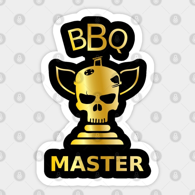 BBQ Master Sticker by beangrphx